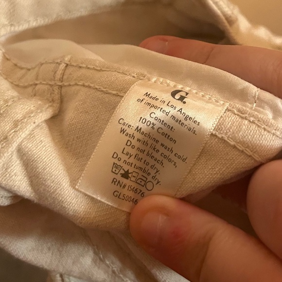 G. Label by Goop Janay Straight Leg High Rise Jeans in Natural - Picture 9 of 9